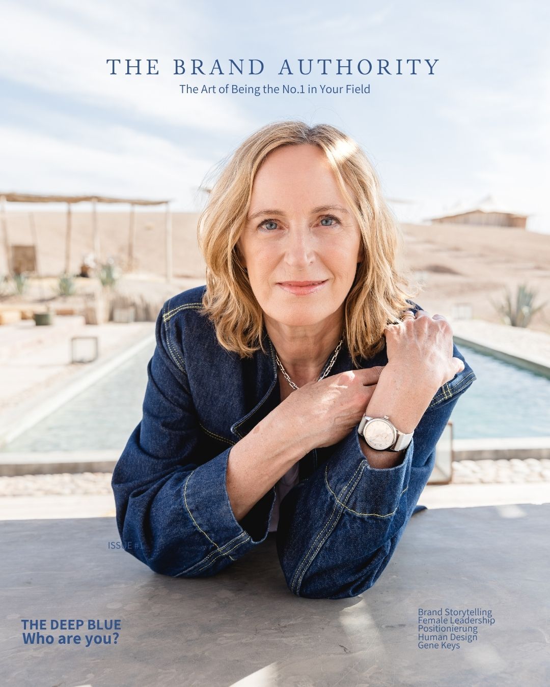 Iris Seng – The Brand Authority Magazin Issue #1: The Deep Blue – Brand Storytelling, Human Design und Positionierung für Solopreneurinnen